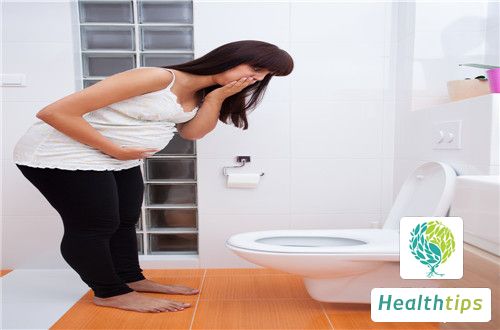 When does nausea during pregnancy typically start?