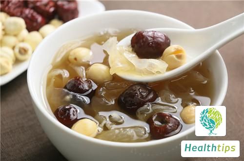 What are the benefits of eating Silver Ear Mushroom, Lotus Seed, and Lily Bulb Soup?